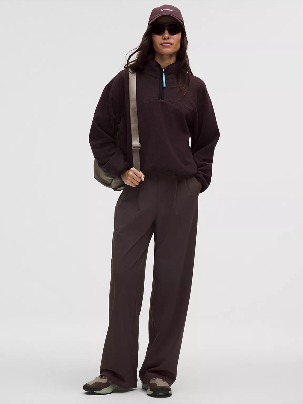Daydrift High-Rise Straight-Leg Trouser 
Sequoia